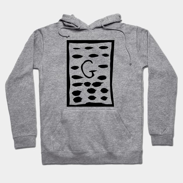 the letter G Hoodie by the_spiritual_view